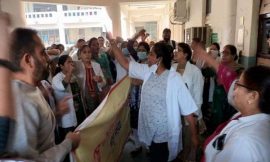 जालंधऱ में सिविल अस्पताल में नर्सों ने किया पंजाब सरकार के खिलाफ जोरदार प्रदर्शन, मरीज निराश होकर घर लौटे