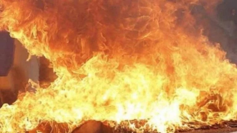 Read more about the article होजरी की फैक्ट्री में लगी भीषण आग, लाखों का सामान जलकर हुआ राख, मौके पर पहुंची दमकल विभाग की गाड़ियां